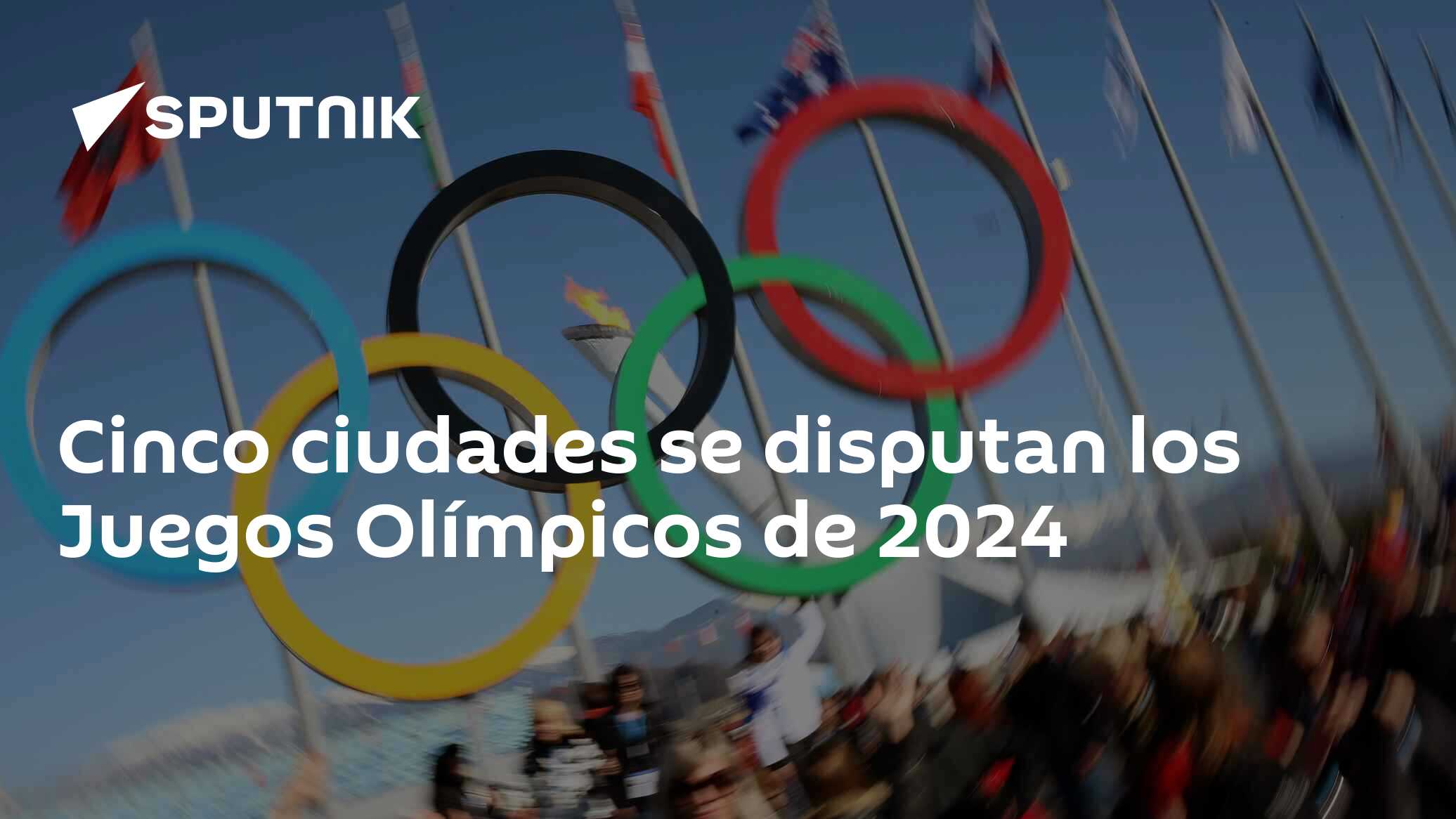 Estas cidades sediarão os Jogos Olímpicos de 2024 e 2028 - 31.05.2017,  Sputnik Brasil