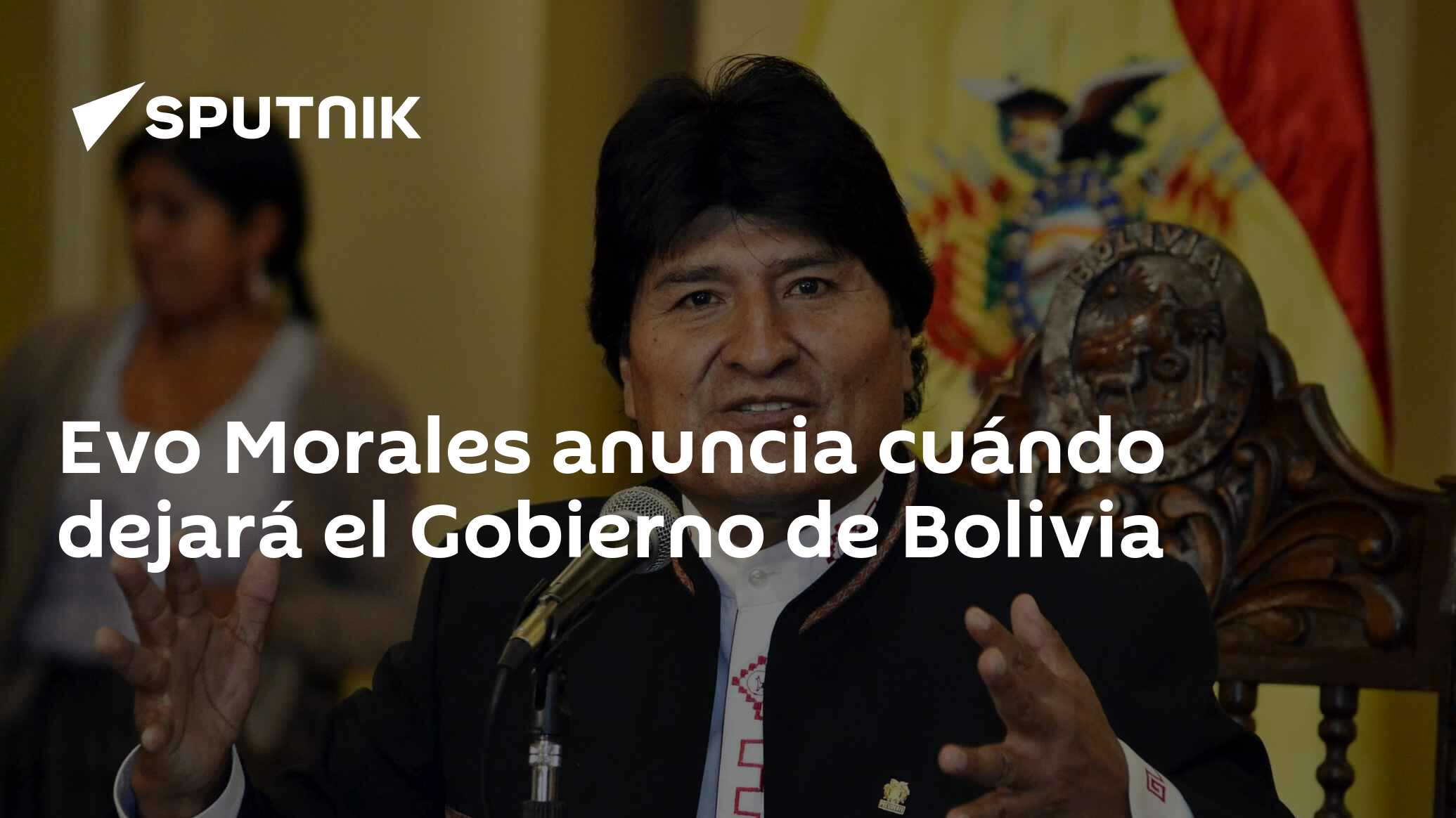 Evo Morales Anuncia Cuándo Dejará El Gobierno De Bolivia - 02.09.2016 ...