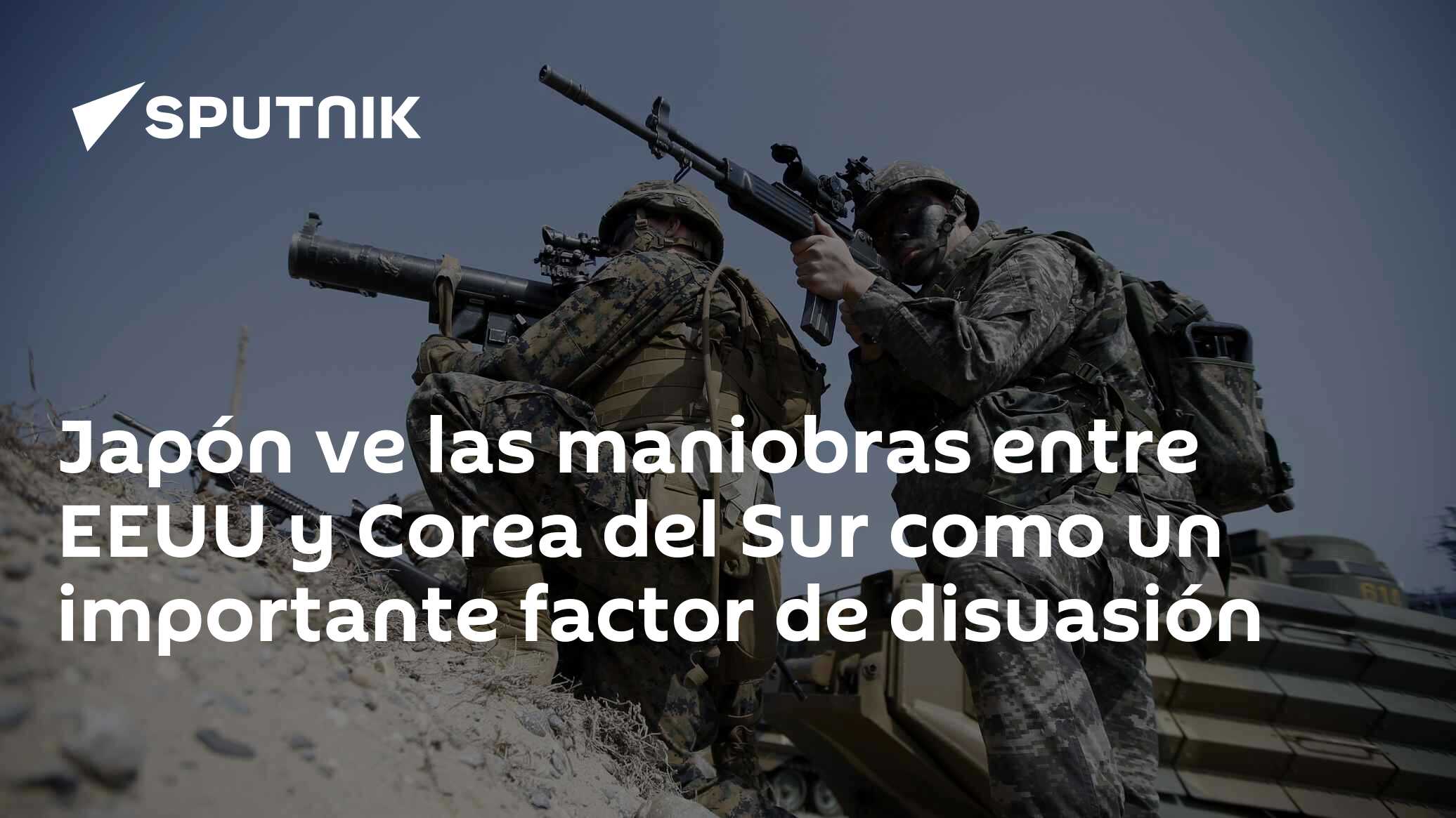 Japón Ve Las Maniobras Entre Eeuu Y Corea Del Sur Como Un Importante