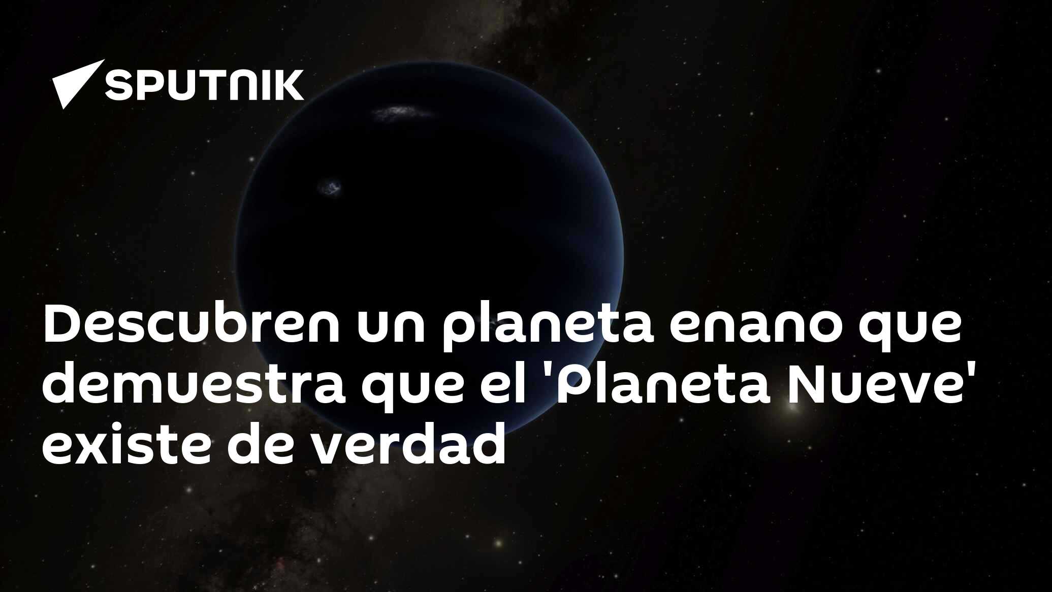 Existe de verdad un noveno planeta en el sistema solar?