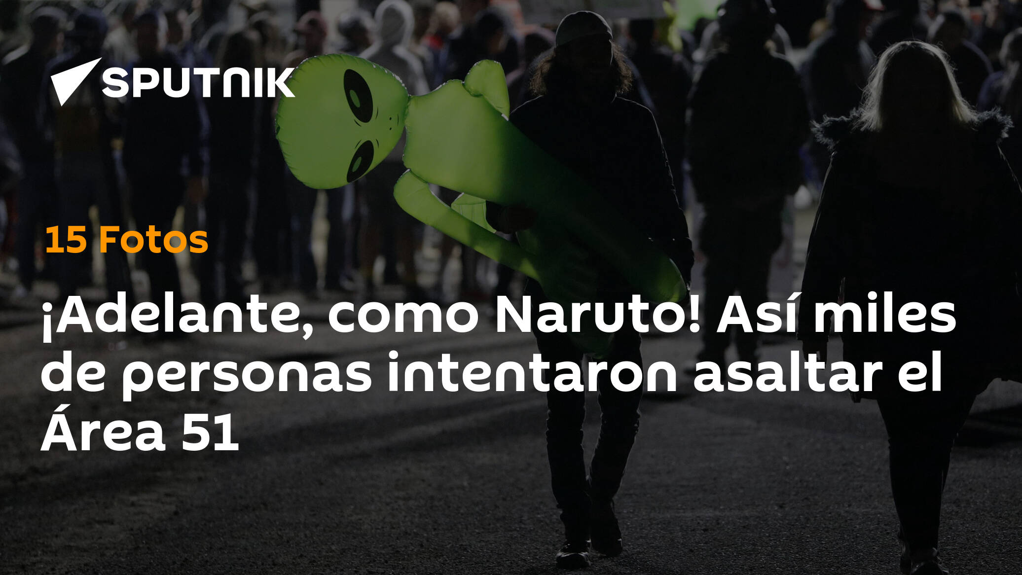 Mais de um milhão de pessoas querem invadir a Área 51 correndo igual ao  Naruto Com