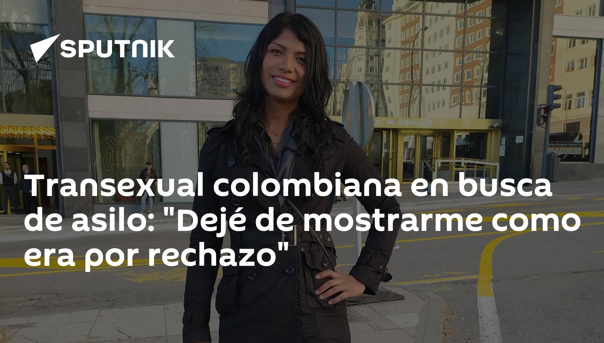 Transexual Colombiana En Busca De Asilo Dejé De Mostrarme Como Era Por Rechazo 27 02 2020