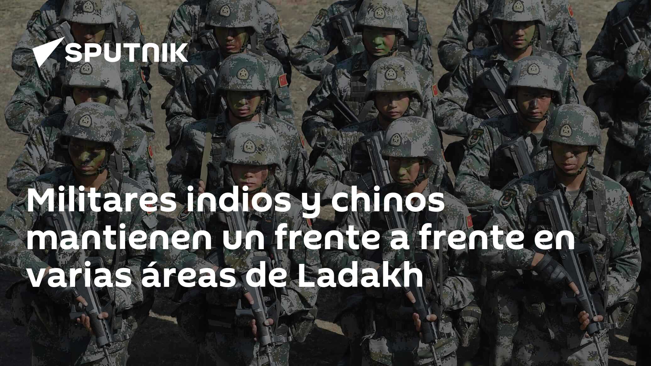 Militares indios y chinos mantienen un frente a frente en varias áreas de  Ladakh , Sputnik Mundo