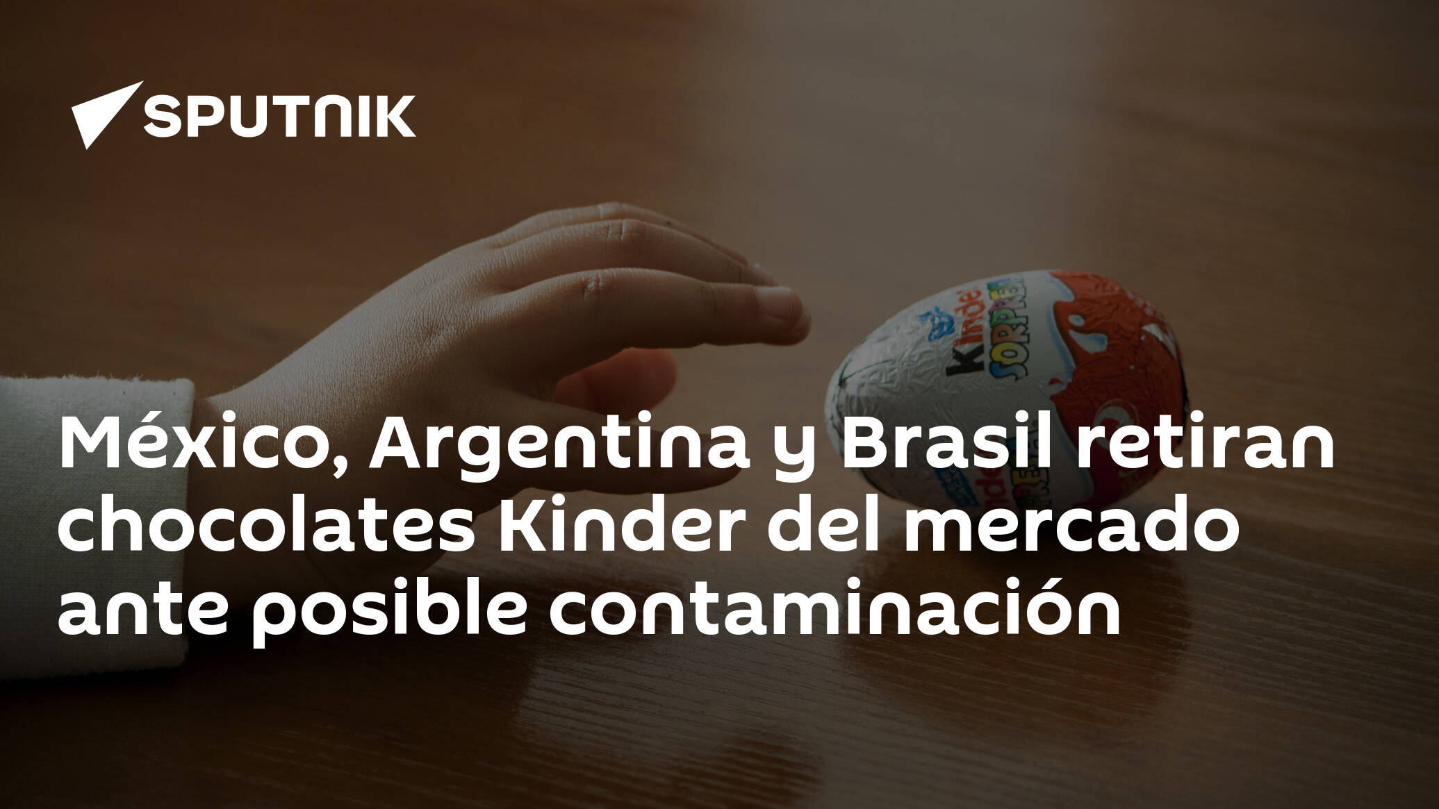 Europa retira del mercado chocolates Kinder Sorpresa tras casos de