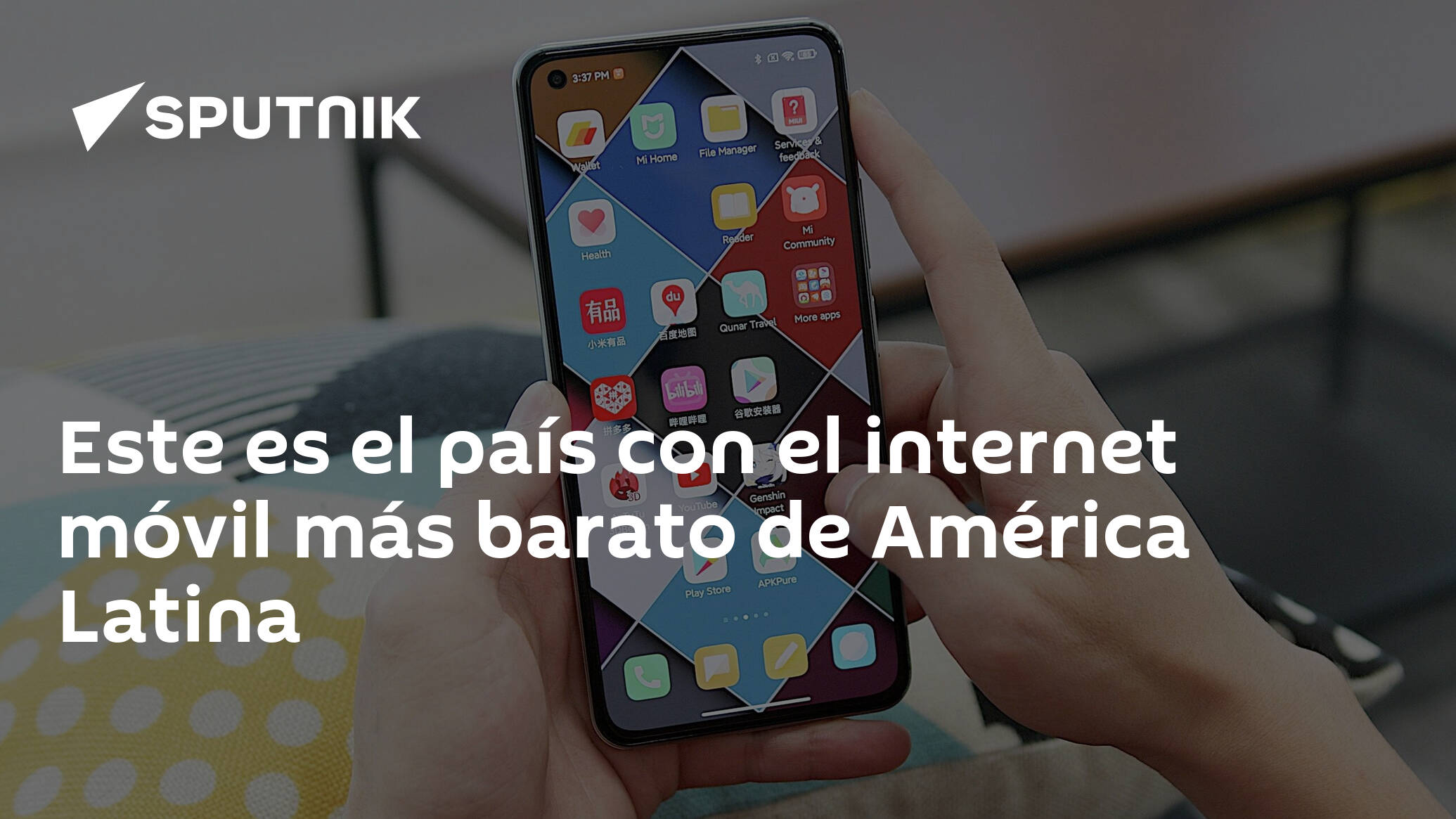 Este es el país el internet móvil más barato de América Latina - 13.01.2023, Sputnik Mundo