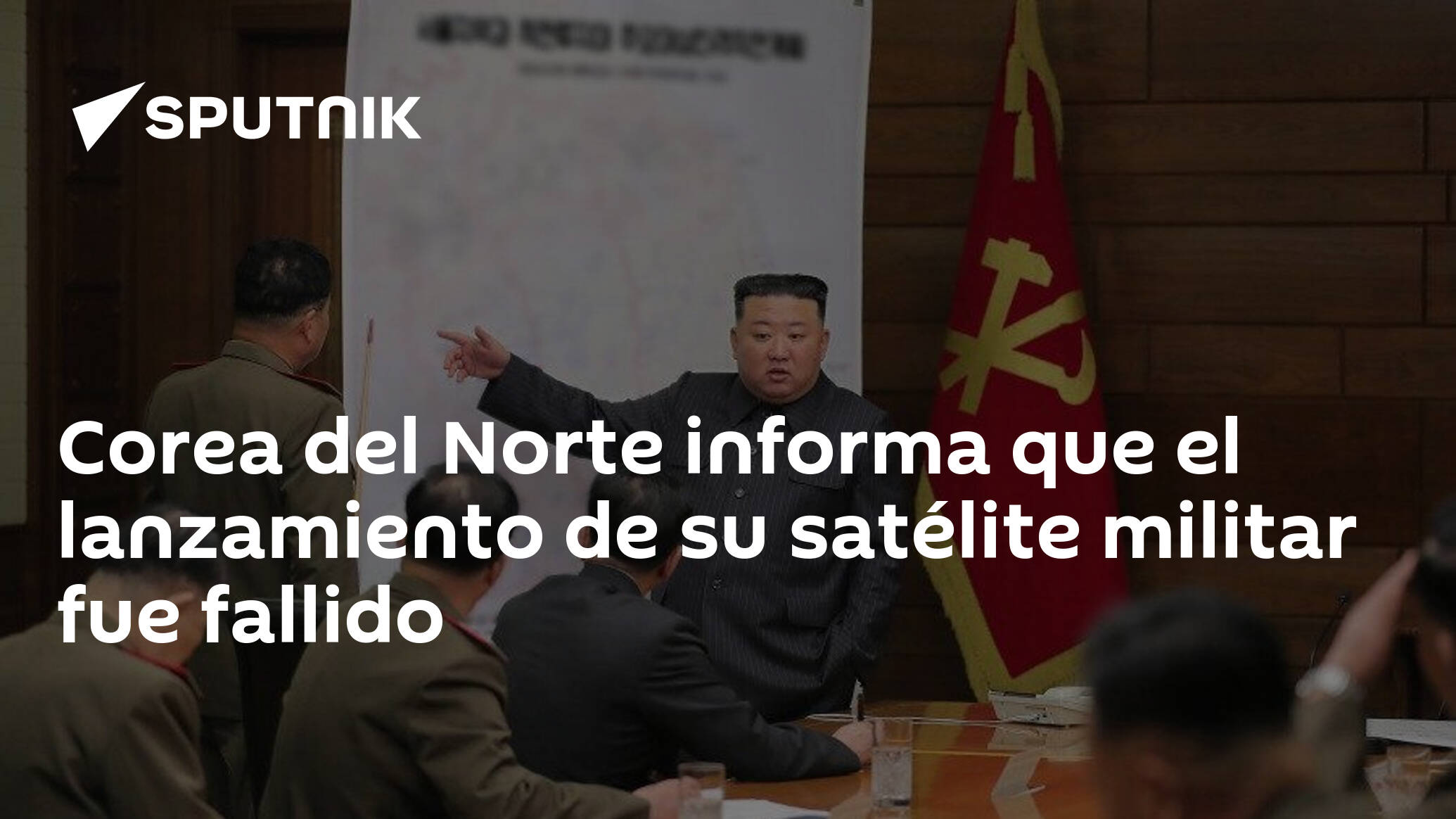 North Korea stated that the launch of its military satellite failed