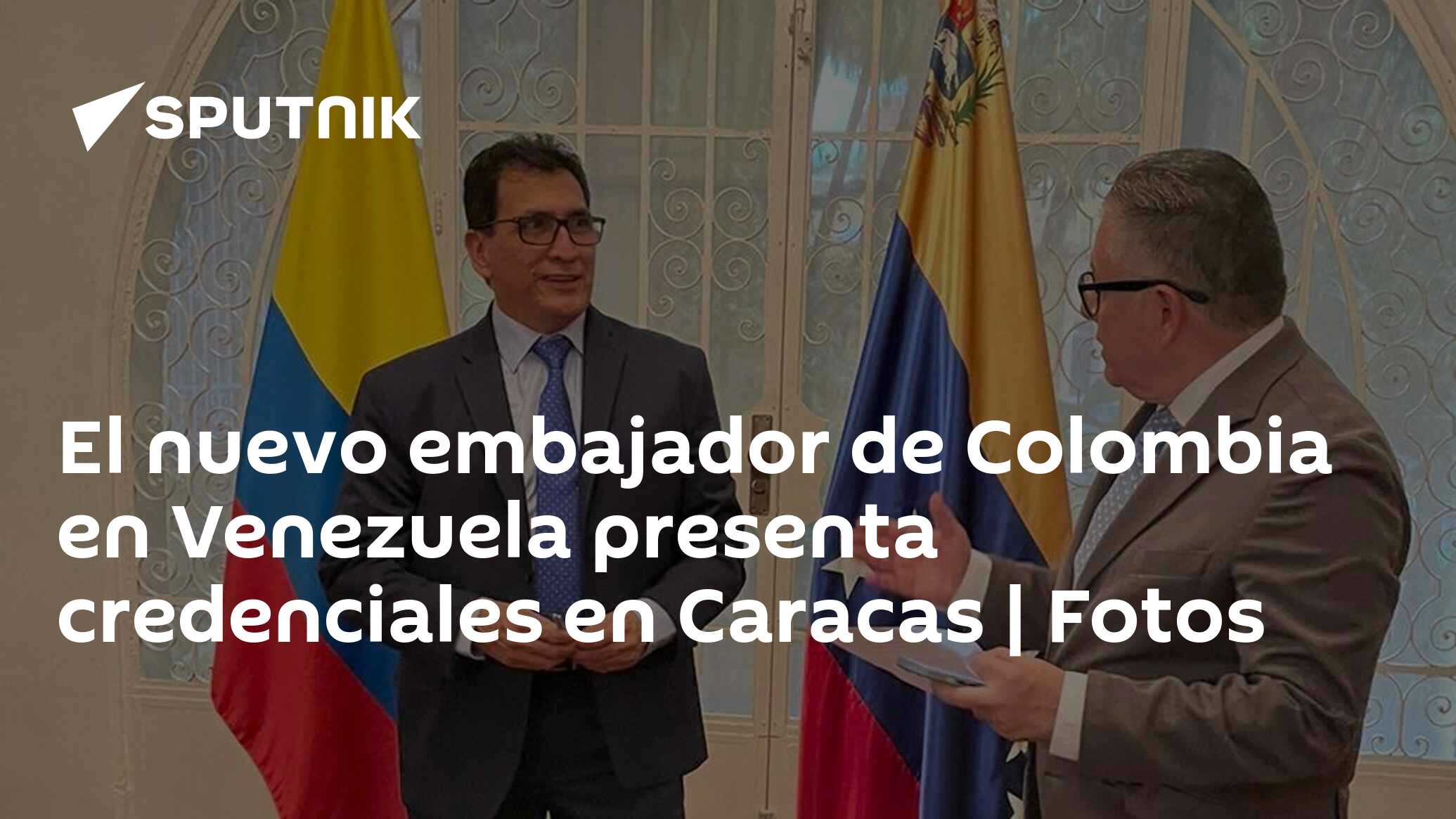 El Nuevo Embajador De Colombia En Venezuela Presenta Credenciales En ...