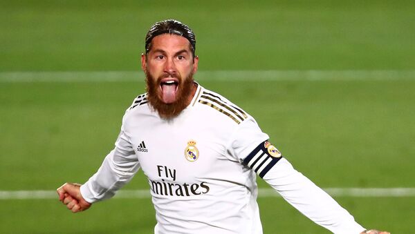 Sergio Ramos, futbolista de Real Madrid - Sputnik Mundo
