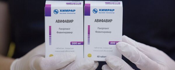 Avifavir, medicamento producido en Rusia para combatir el coronavirus Avifavir, medicamento producido en Rusia para combatir el coronavirus - Sputnik Mundo
