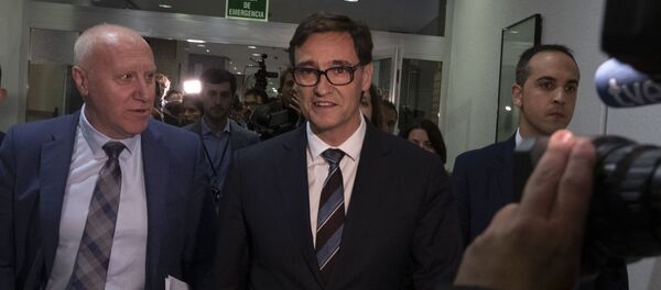 Ministro de Sanidad de España, Salvador Illa Ministro de Sanidad de España, Salvador Illa - Sputnik Mundo