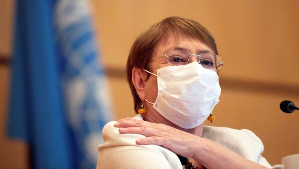 Michelle Bachelet, alta comisionada para los derechos humanos de la Organización de las Naciones Unidas (ONU) - Sputnik Mundo