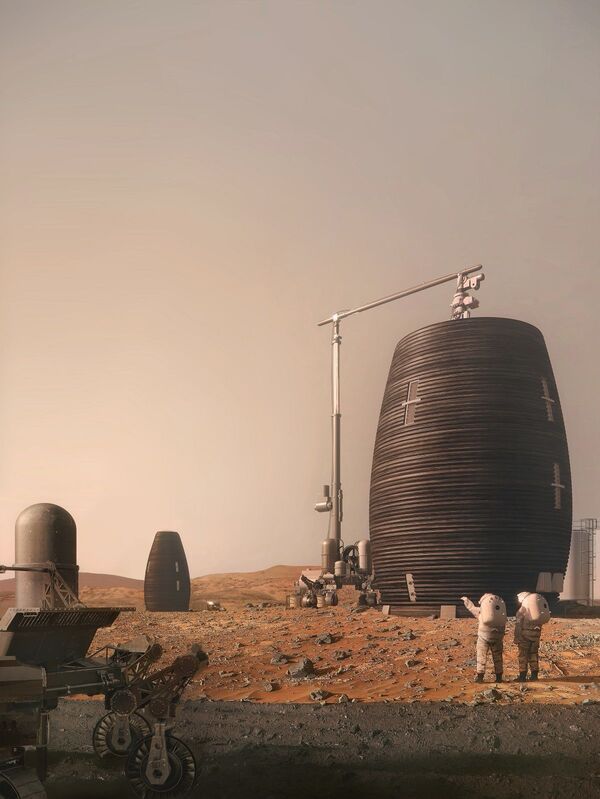 ¿Huevos marcianos? Así viviremos en Marte y en la Tierra del futuro - Sputnik Mundo