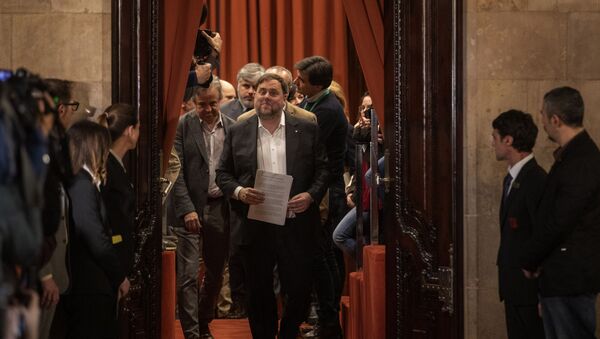 Oriol Junqueras, líderes independentista catalán - Sputnik Mundo