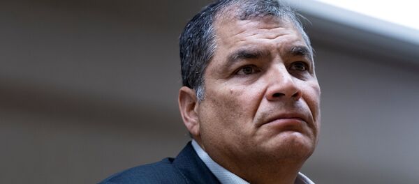 Rafael Correa, expresidente de Ecuador Rafael Correa, expresidente de Ecuador - Sputnik Mundo