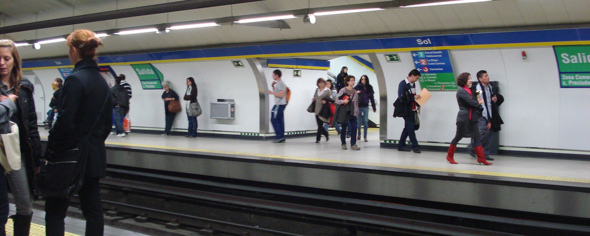 Metro de Madrid (imagen referencial) - Sputnik Mundo, 1920, 28.07.2020
