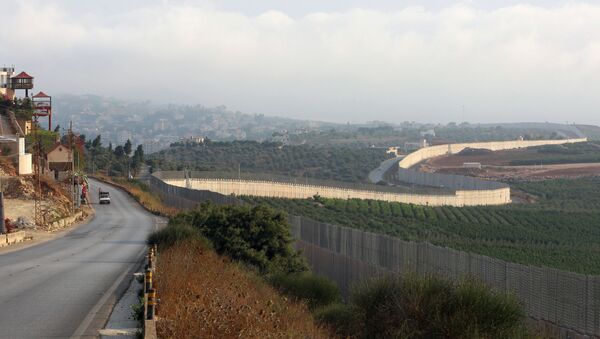 La frontera entre Israel y el Líbano - Sputnik Mundo