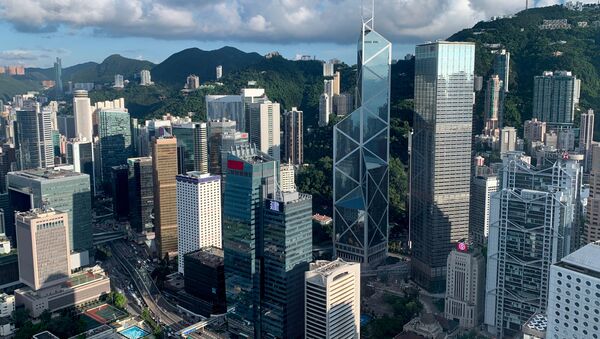 Vista general sobre el distrito central de Hong Kong - Sputnik Mundo