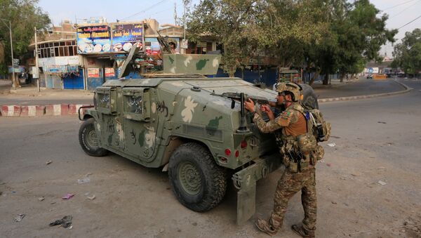 Fuerzas de seguridad afganas en el lugar del ataque contra una prisión en la ciudad de Jalalabad - Sputnik Mundo