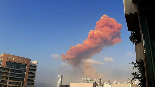 Explosión en Beirut - Sputnik Mundo