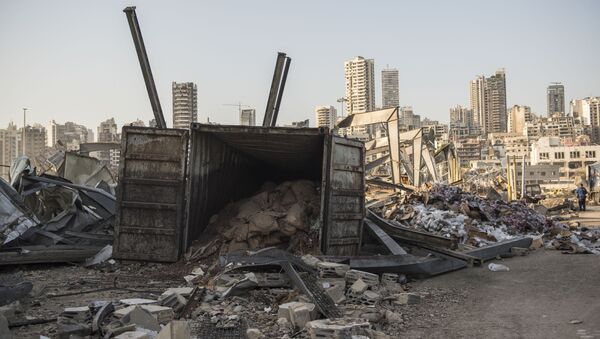 Consecuencias de la explosión en Beirut - Sputnik Mundo