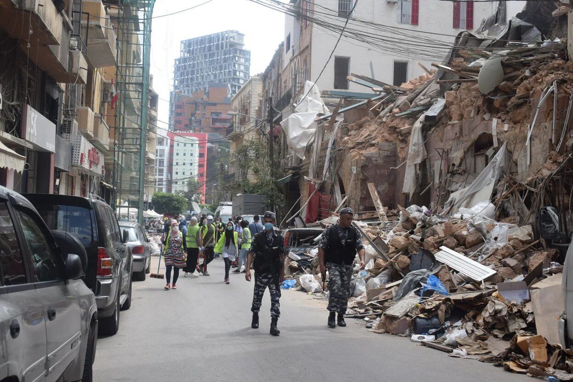 Beirut, a más de una semana de la explosión Beirut, a más de una semana de la explosión - Sputnik Mundo, 1920, 03.08.2021
