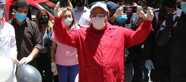Dario Vivas, jefe del Distrito Capital de Venezuela Dario Vivas, jefe del Distrito Capital de Venezuela - Sputnik Mundo