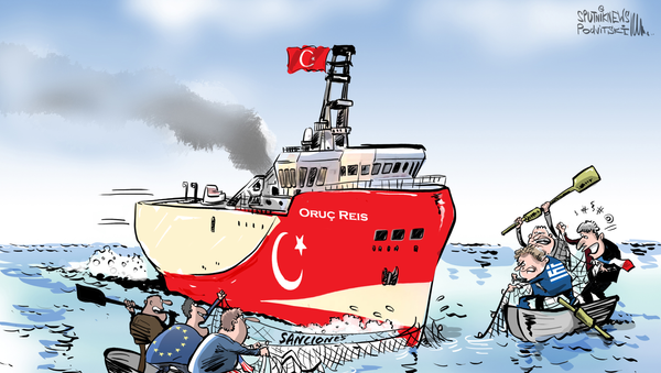 Políticos de EEUU llaman a sancionar a Turquía por sus planes en el Mediterráneo  - Sputnik Mundo