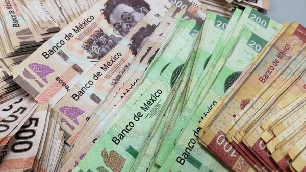 Pesos mexicanos (archivo) - Sputnik Mundo