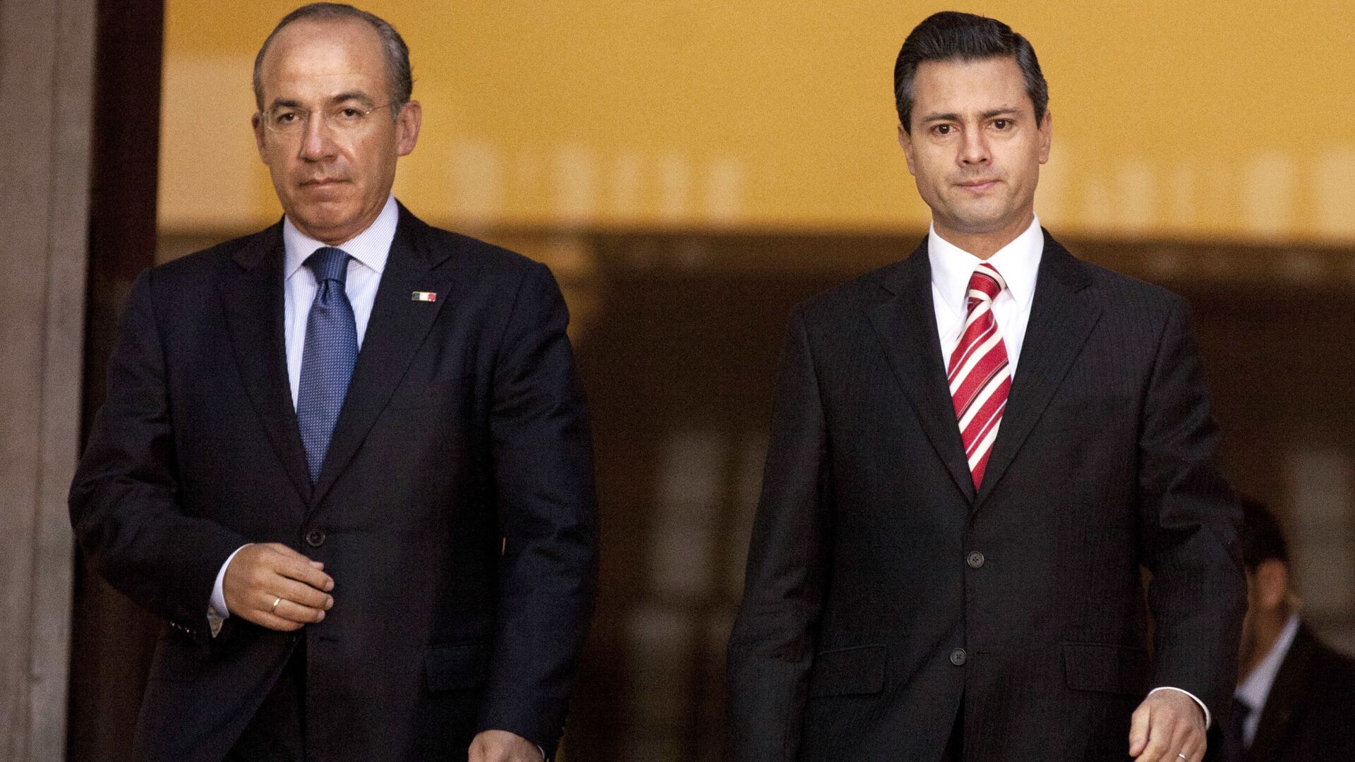 Felipe Calderón Hinojosa y Enrique Peña Nieto, expresidentes de México - Sputnik Mundo, 1920, 27.08.2021