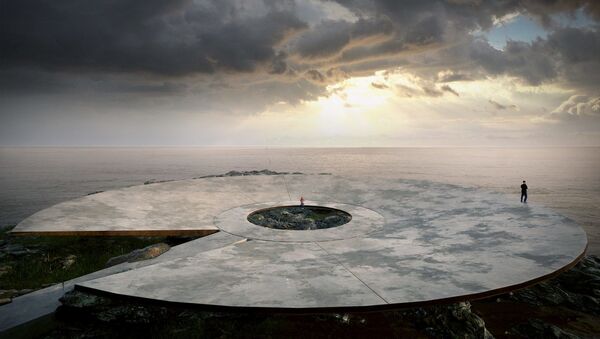 Imagen del 'Memorial Mundial de la Pandemia' proyectado en la costa de Montevideo, Uruguay - Sputnik Mundo