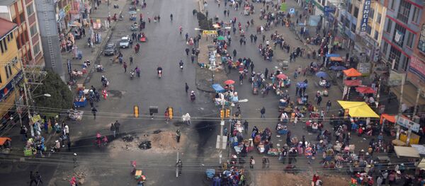 Situación en Bolivia Situación en Bolivia - Sputnik Mundo