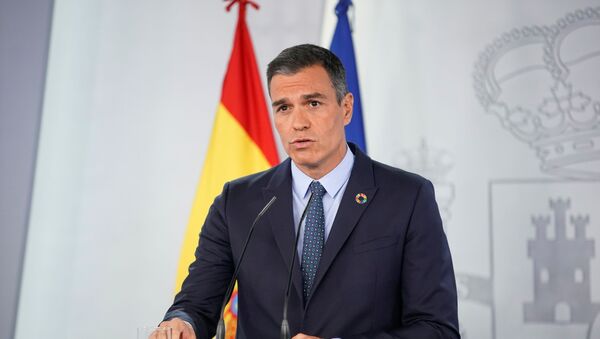 Pedro Sánchez, presidente de España - Sputnik Mundo