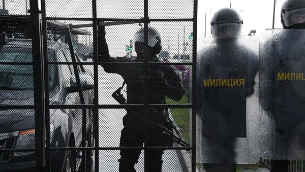 La Policía de Bielorrusia - Sputnik Mundo