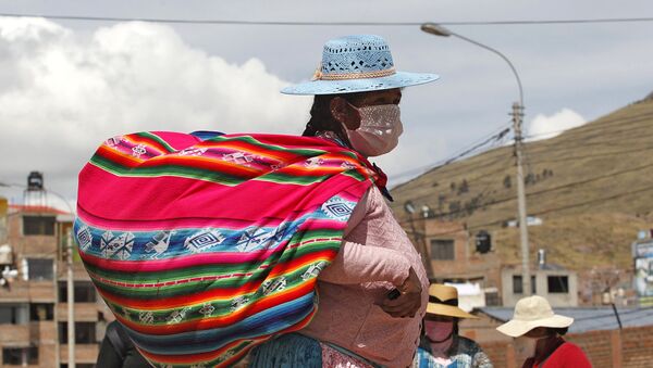 Mujer indígena peruana - Sputnik Mundo