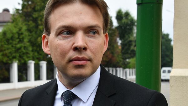 Maxim Znak, miembro del opositor Consejo de Coordinación bielorruso - Sputnik Mundo