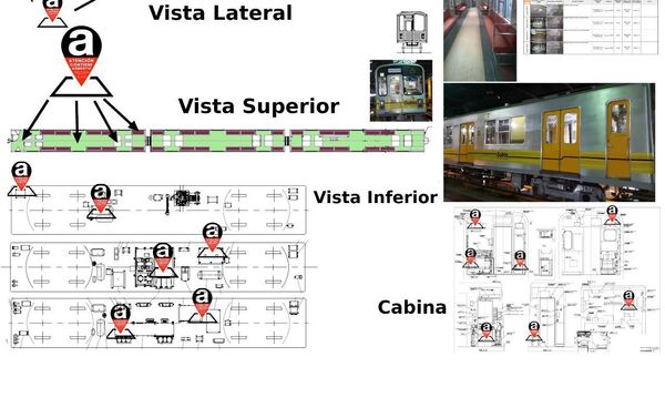 Las imagenes de trenes en el metro de Buenos Aires que contienen el amianto - Sputnik Mundo