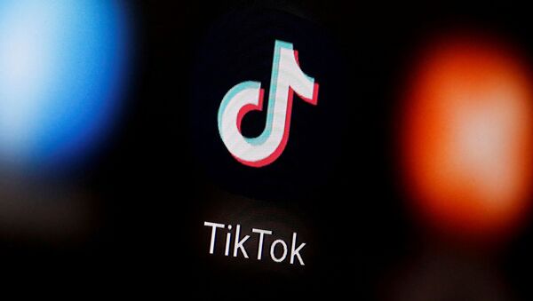 Logo de la aplicación TikTok - Sputnik Mundo