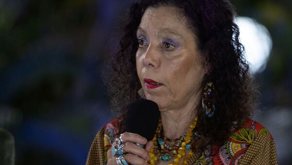 Rosario Murillo, vicepresidenta del Gobierno de Nicaragua - Sputnik Mundo