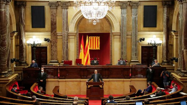 Quim Torra, presidente catalán - Sputnik Mundo