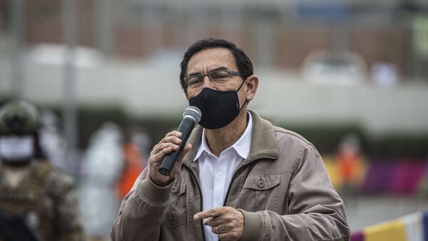 Martín Vizcarra, el presidente de Perú - Sputnik Mundo