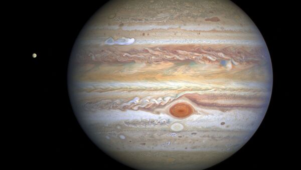 Una imagen de Júpiter captada por el telescopio espacial Hubble - Sputnik Mundo