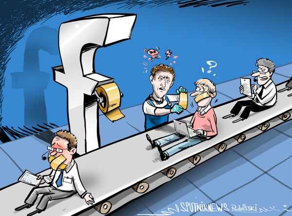 Manipulaciones en las redes sociales Manipulaciones en las redes sociales - Sputnik Mundo