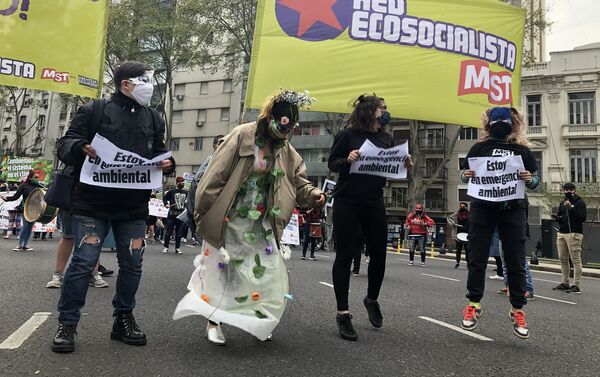Marcha de Fridays for Future en Argentina - Sputnik Mundo
