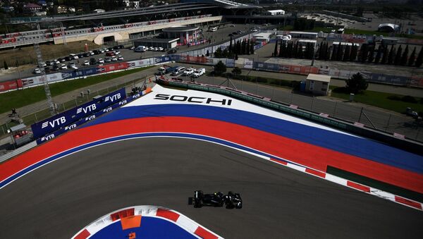 El circuito de carreras de F1 en Sochi, Rusia - Sputnik Mundo