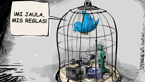 Libertad de prensa de Twitter, ¿censura a quien quieras y cuando quieras? - Sputnik Mundo