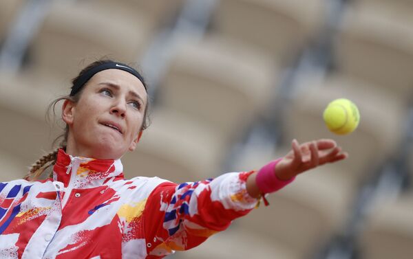 Victoria Azarenka, tenista bielorrusa en el torneo de tenis de Roland Garros - Sputnik Mundo