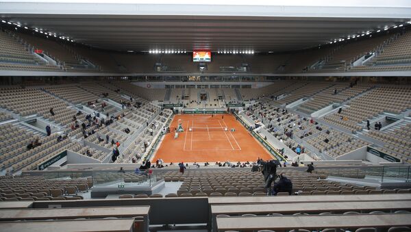 El torneo de tenis de Roland Garros en París, Francia - Sputnik Mundo