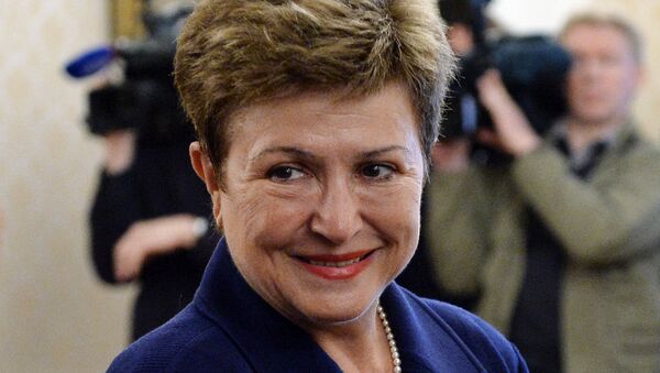 Kristalina Georgiewa, la directora gerente del FMI - Sputnik Mundo