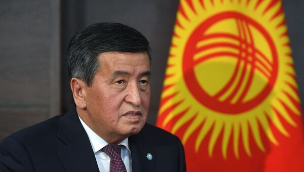  Sooronbái Zheenbékov, el presidente de Kirguistán - Sputnik Mundo
