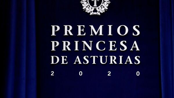 Ceremonia de entrega de los Premios Princesa de Asturias 2020 - Sputnik Mundo